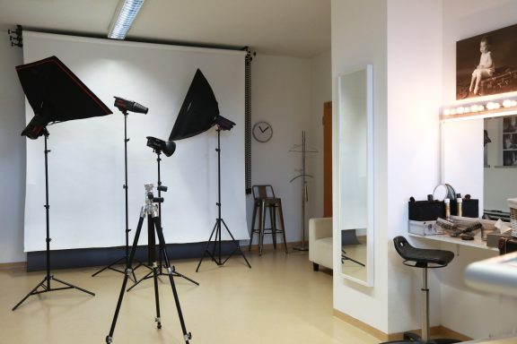 Fotostudio Innenansicht